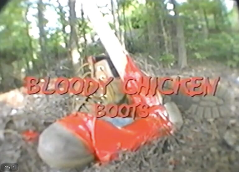 Ambush Skateshop “Bloody Chicken Boots” 2001